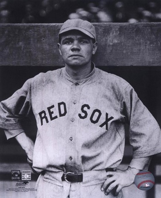 Photofile Pfsaahg19101 Babe Ruth - Close Up - Red Sox Sports Photo - 8 X 10