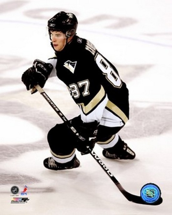 Photofile Pfsaahl12201 Sidney Crosby - 06 07 Home Action Sports Photo - 8 X 10