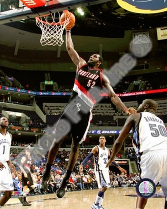 Greg Oden 2009-10 Action Sports Photo - 8 X 10