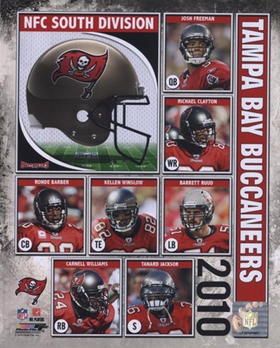 Photofile PFSAAMO02501 2010 Tampa Bay Buccaneers Team Composite Sports Photo - 8 x 10 Photofile PFSAAMO02501 2010 Tampa Bay Buccaneers Team Composite Sports Photo - 8 x 10