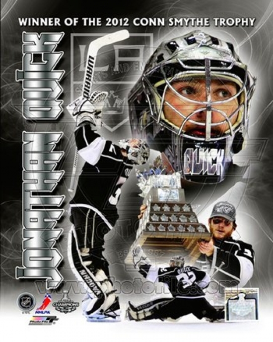 Photofile PFSAAOY24201 Jonathan Quick 2012 NHL Conn Smythe Trophy Winner Portrait Plus Sports Photo - 8 x 10 Photofile PFSAAOY24201 Jonathan Quick 2012 NHL Conn Smythe Trophy Winner Portrait Plus Sports Photo - 8 x 10