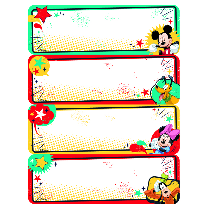 Mickey Label Stickers