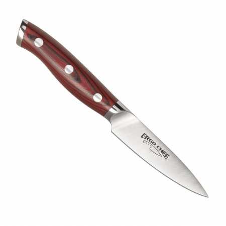 3035 Crimson 3.5 In. Paring Knife - Red G10 Handle