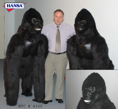 Hansa 4325 Gorilla, Life Sz Ml Slvbk67 In.