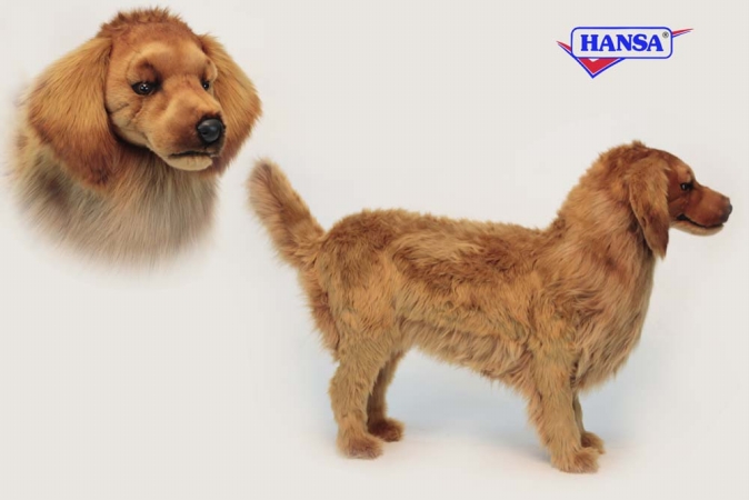 Hansa 6346 GLDN RETRIEVER LFSZ STOOL