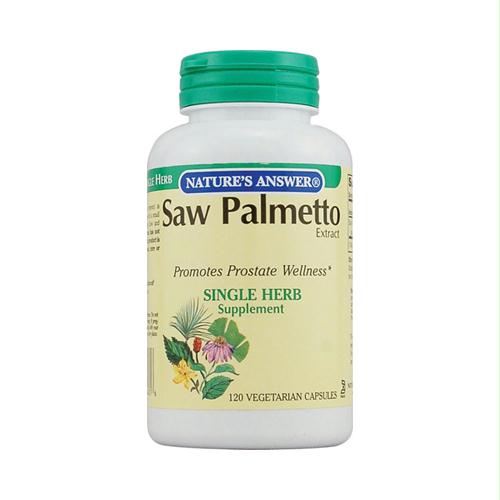 Natures Answer Saw Palmetto Berry Extract - 120 Vcaps - 0124156