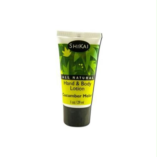 Hand And Body Lotion - Cucumber - Trial Size - Case Of 12 - 1 Oz - 0366385
