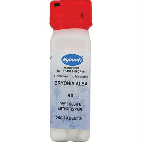 Homeopathic Bryonia Alba 6x - 250 Tablets - 0779124