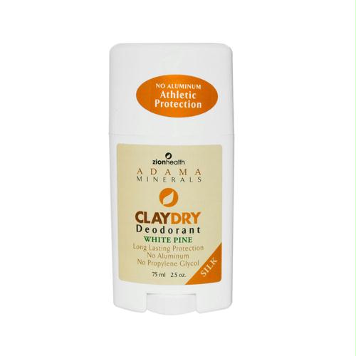 Claydry Silk Deodorant - White Pine - 2.5 Oz - 1227826