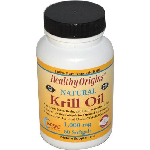 Krill Oil - 1000 Mg - 60 Softgels - 1352384