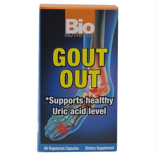 Bio Nutrition Gout Out - 60 Vegetarian Capsules - 1500941