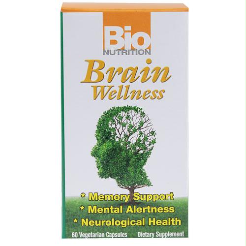 Bio Nutrition Brain Wellness - 60 Vegetarian Capsules - 1500958