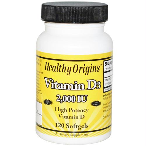 Vitamin D3 - 2000 Iu - 120 Softgels - 1510452