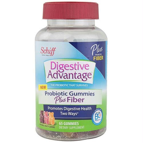 Digestive Advantage - Probiotic Gummies Plus Fiber - 65 Ct - 1512987