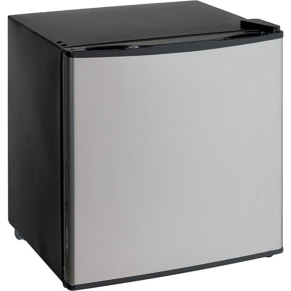 1.4 Cu.ft Refrigerator Or Freezer, Black With Platinum Door