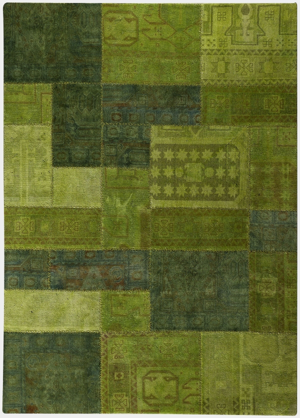 M.a. Trading Mtvrengrn052076 62 X 10 Hand Knotted Contemporary Rug - Green