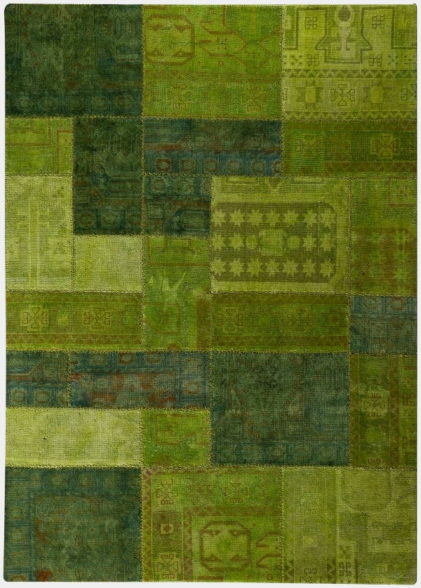 M.a. Trading Mtvrengrn066096 78 X 10 Hand Knotted Contemporary Rug - Green