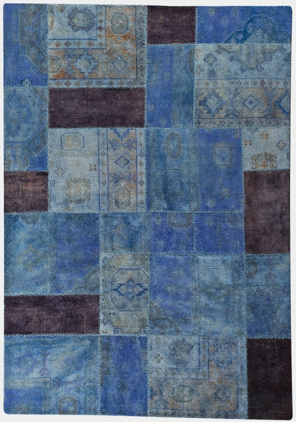 M.a. Trading Mtvrenlbe066096 78 X 10 Hand Knotted Contemporary Rug - Lt.blue
