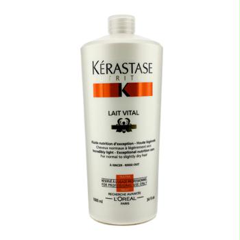 16354900444 Nutritive Lait Vital Incredibly Light - Exceptional Nutrition Care - For Normal To Slightly Dry Hair - 1000ml-34oz