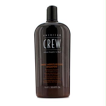 American Crew 16606099944 Men Daily Moisturizing Shampoo - For All Types Of Hair - 1000ml-33.8oz