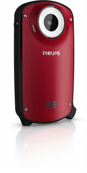 Gemini/Philips PHIL-CAM150RD Gemini/Philips PHIL-CAM150RD Philips Hd Pocket Camcorder - Red