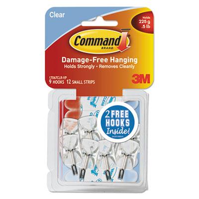 Clear Hooks And Strips