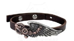 A100 - The Black Baron Technician's Wingstrap -bracelet