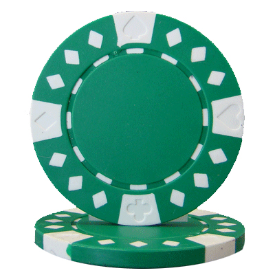 Cpds-green-25 Roll Of 25 - Diamond Suited 12.5 Gram - Green
