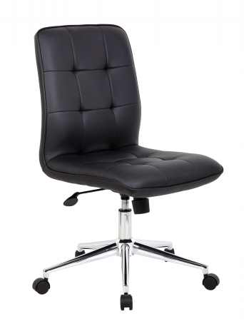 B330-bk Modern Office Chair - Black
