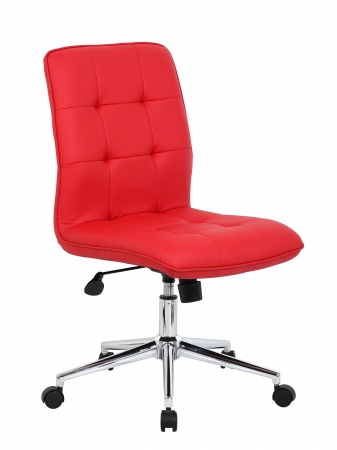 B330-rd Modern Office Chair - Red