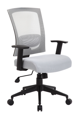 B6706-gy Boss Mesh Back Task Chair - Gray