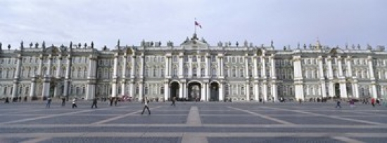 Ppi103757l Facade Of A Museum State Hermitage Museum Winter Palace Palace Square St. Petersburg Russia Poster Print By - 36 X 12