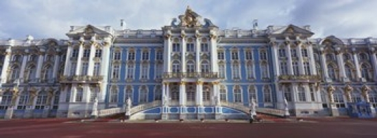 Ppi103777l Facade Of A Palace Catherine Palace Pushkin St. Petersburg Russia Poster Print By - 36 X 12