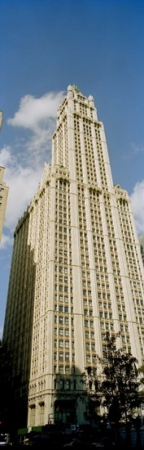 Ppi128982l Low Angle View Of A Building Woolworth Building Manhattan New York City New York State Usa Poster Print By - 12 X 36