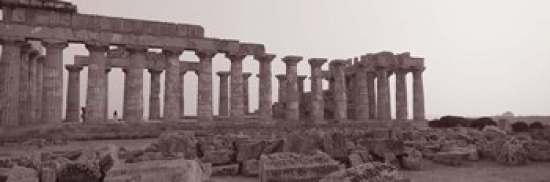 Acropolis Selinunte Archeological Park Italy Poster Print By - 36 X 12