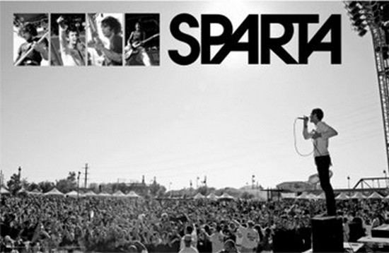 Sparta - Live On Stage Poster Print - 24 X 23