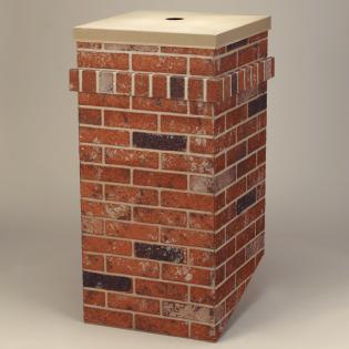 3826 Extension For R-co Rectangular Chimney Surround, 2 Ft. H