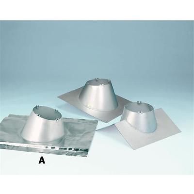 67668 6 In. Secure Temp Peak Roof Flashing, 8-12-12-12 Pitch With Storm Collar, Galvalume