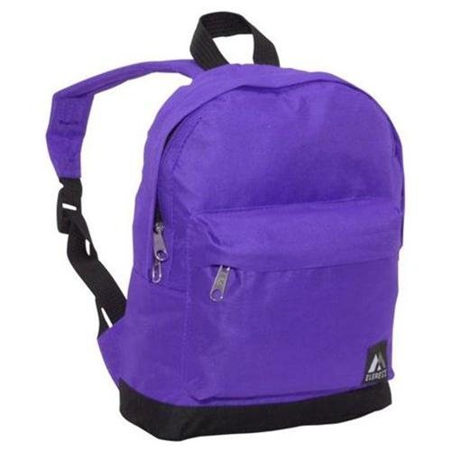 10452-dpl-bk Junior Backpack - Dark Purple-black