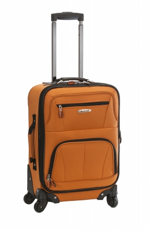 Pasadena 19 In. Expandable Spinner Carry On - Orange