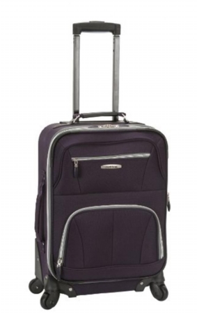 F2281-purple Pasadena 19 In. Expandable Spinner Carry On - Purple