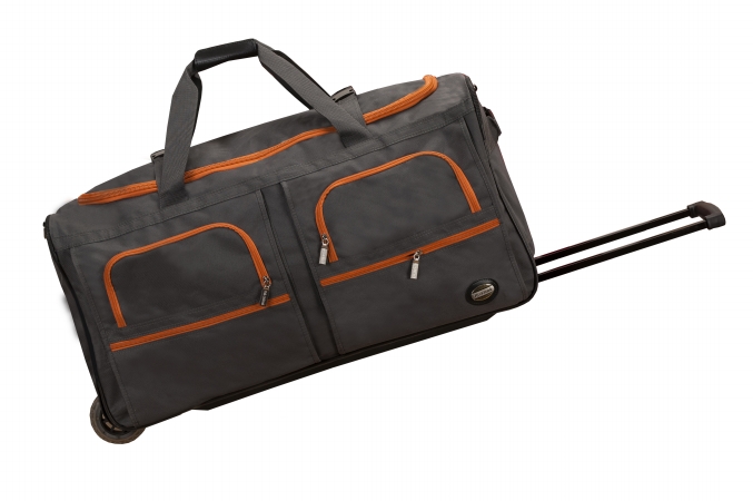 Prd330-charcoal 30 In. Rolling Duffle  - Charcoal