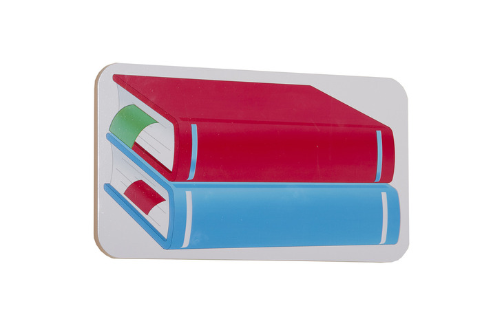 G6519 Books Red/blue