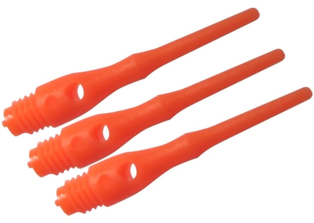 37-1650-09 Tufflex Iii 2ba Orange 1000ct Soft Dart Tips