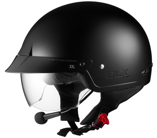 UPC 817652016279 product image for Galaxy Helmets & Accessories M14-BTMB-XXL M14 Sniper Bluetooth Half Helmet with  | upcitemdb.com