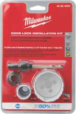 811560 Milwaukee Door Lock Hole Saw Kit 49-22-4063