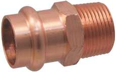 Nibco, Inc. 335024 Press Male Adapter-1-.5 In.
