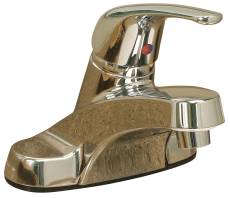 106165 Bathroom Faucet Single Lever Chrome Without Pop Up