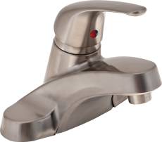 106166 Westlake Bathroom Faucet Single Lever Pvd Brushed Nickel Without Pop Up