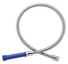 283152 Pre Rinse Hose Assembly For T & S Dormont And 44 In. Stainless Steel